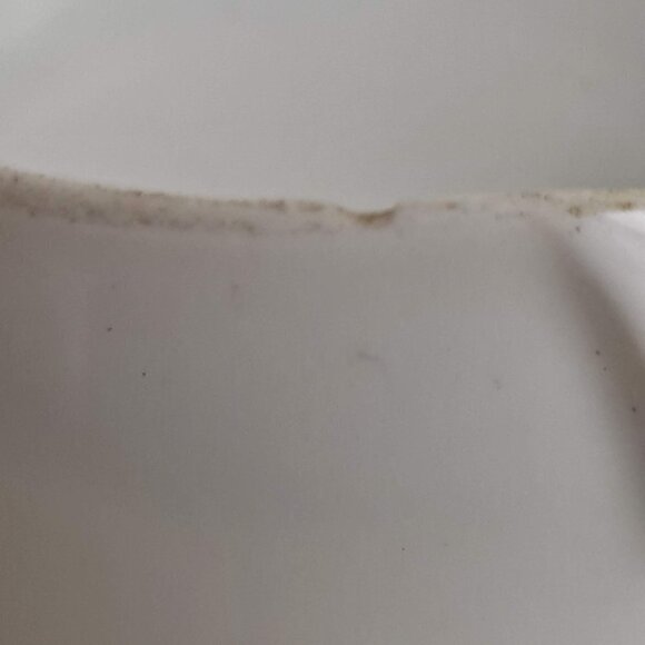 R & S Germany Cream Colored Button Box Gold Accent Removable Lid Porcelain - Picture 11 of 13